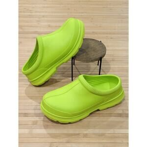 UGG Tasman X Lime Green Clog Boot/Slipper Women's 12 Men’s 10.5